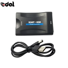 1080P HDMI к Scart аудио-видео адаптер Scart К HDMI конвертер для HD ТВ Sky Box STB для смартфона HD tv DVD адаптеры