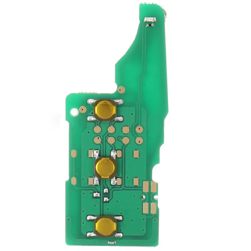 Mayitr 3 Button Folding Flip Remote Key 433MHz ID48 Chip with Uncut Blade For V-W 2010-UP 5K0837202AD High Quality ABS & Metal