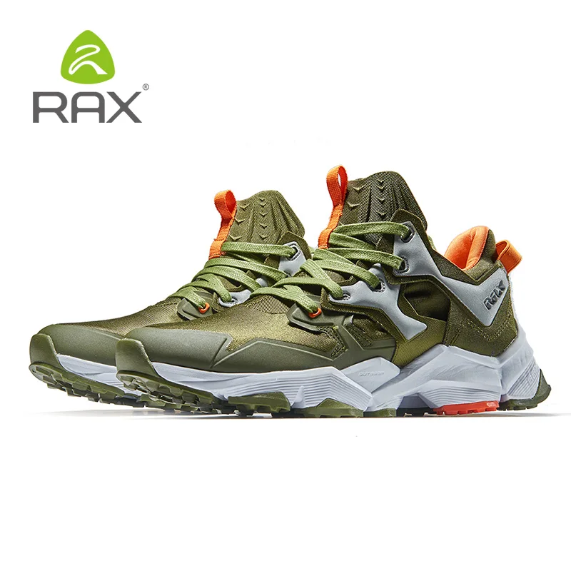 RAX men's Gyalogtúra cipők Könnyűsúly montain cipők férfiak antiskid cushioning kültéri Surranó Hegymászás cipők férfiak Lélegezhető shoes423