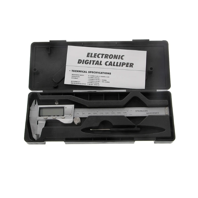 

0-150mm/6" Metal Digital CALIPER VERNIER caliper GAUGE MICROMETER