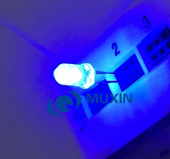 

Free shipping 1000pcs 5mm led BLUE light bulbs / 5MM blue Colour LED emitting diode F5MM BLUE LED