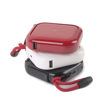 

MIPOW QI Portable Power Bank 10000mah Battery Charger with High-Speed Dual USB Port External Battery for iPhone Samsung