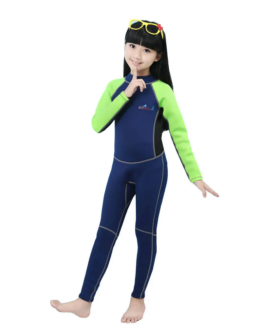Wetsuits Youth 2 mm Spring Wet Suit Swimwear Swim Suits for Girls and