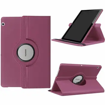 

360 rotating PU leather Cover Case For Huawei MediaPad T3 10 AGS-W09 AGS-L09 AGS-L03 Tablet case Honor Play Pad 2 9.6 inch Glass
