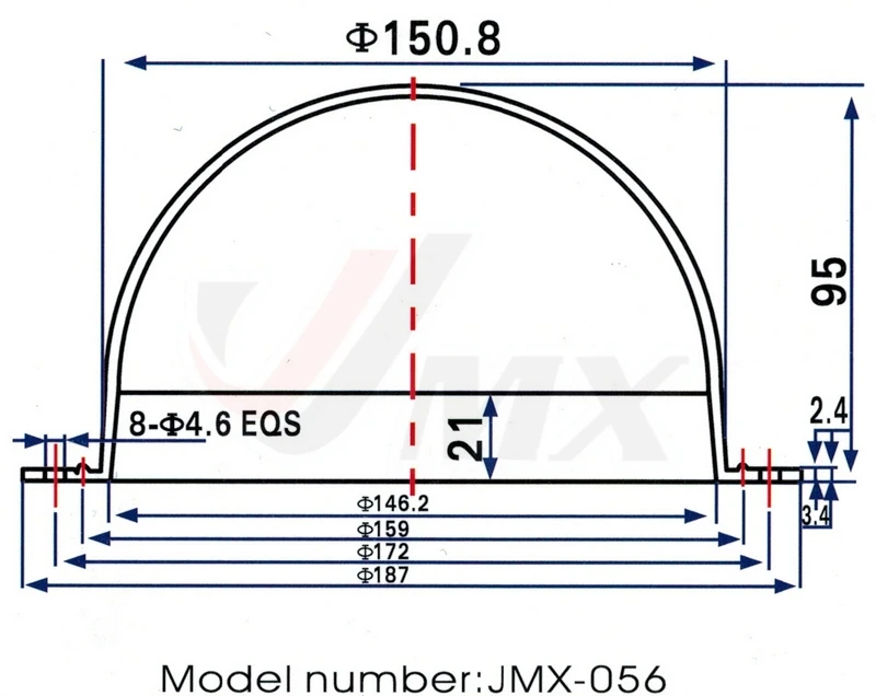 jmx 56 polegada acrilico indoor outdoor cctv 01