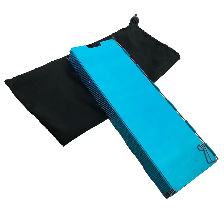 Brisas de Acampamento ao ar Livre de Alumínio Escudos de Alta Prova de Vento Caminhadas ao ar 128 cm 24 cm Eficiência Térmica à Livre Pesca Fogo Euipment 11 térmica à prova vento escudos ao ar