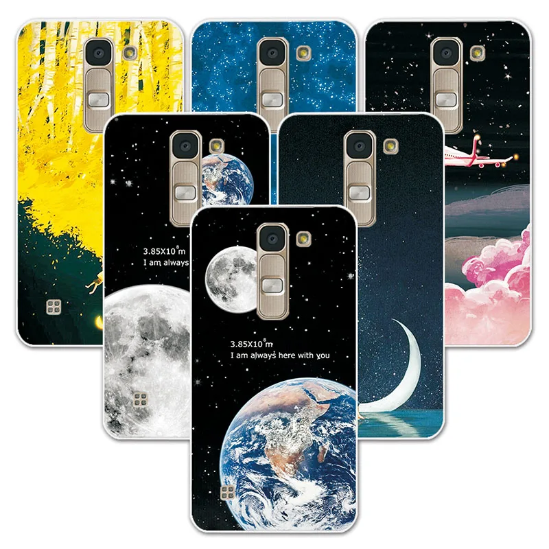 FOR LG Spirit C70 Couple Style Phone Case Space Stars