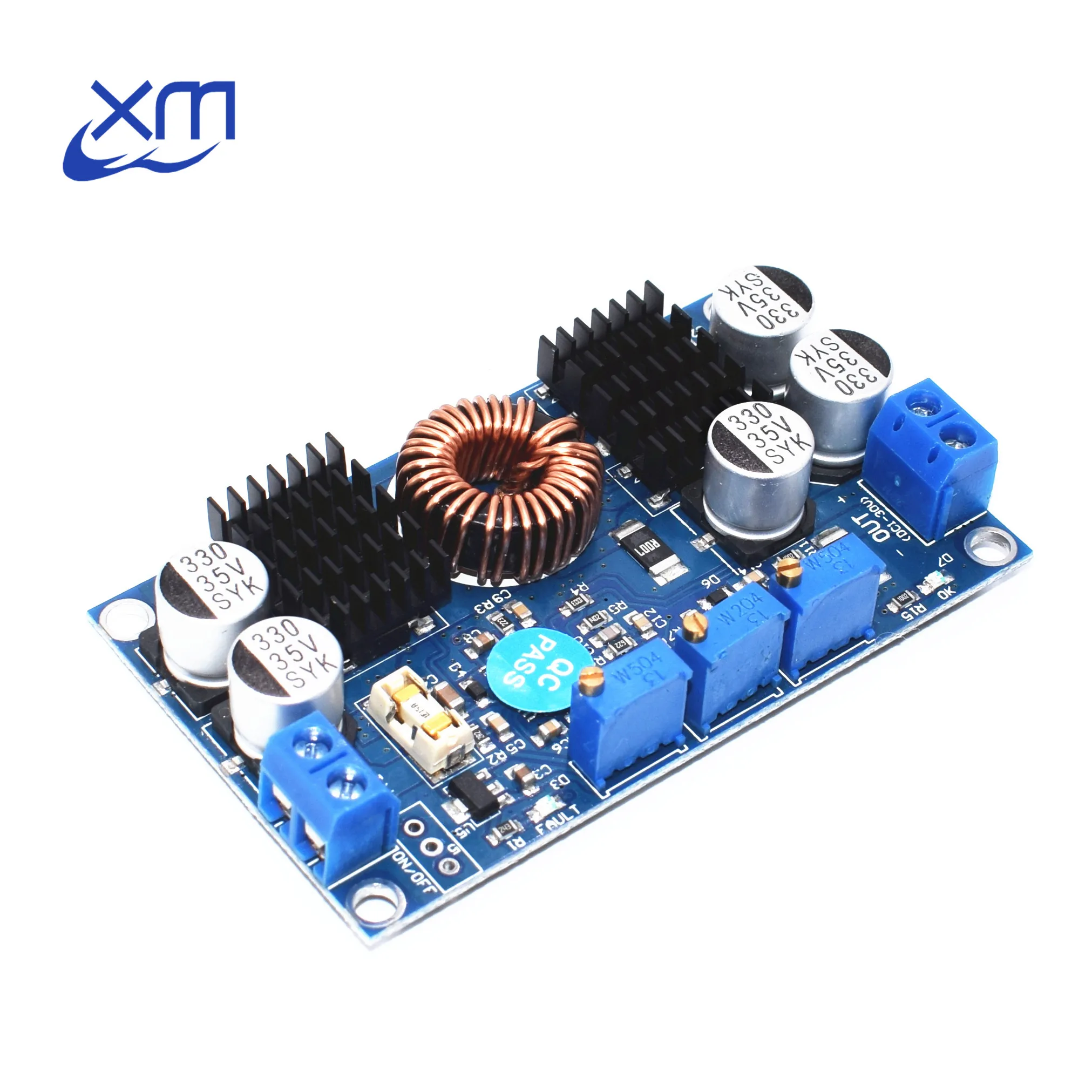 

LTC3780 DC 5-32V to 1V-30V 10A Automatic Step Up Down Regulator Charging Module D81