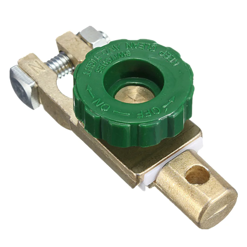 

Copper Battery Terminal Link Switch Car Auto Battery Link Terminal Quick Cut-off Disconnect Master Kill Shut Switch Accessories