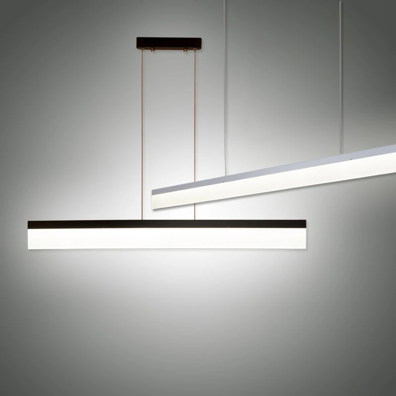 Office LED Light Minimumism Modern Linear Pendant Lamp Office LED Light Minimumism Modern Linear Pendant Lamp