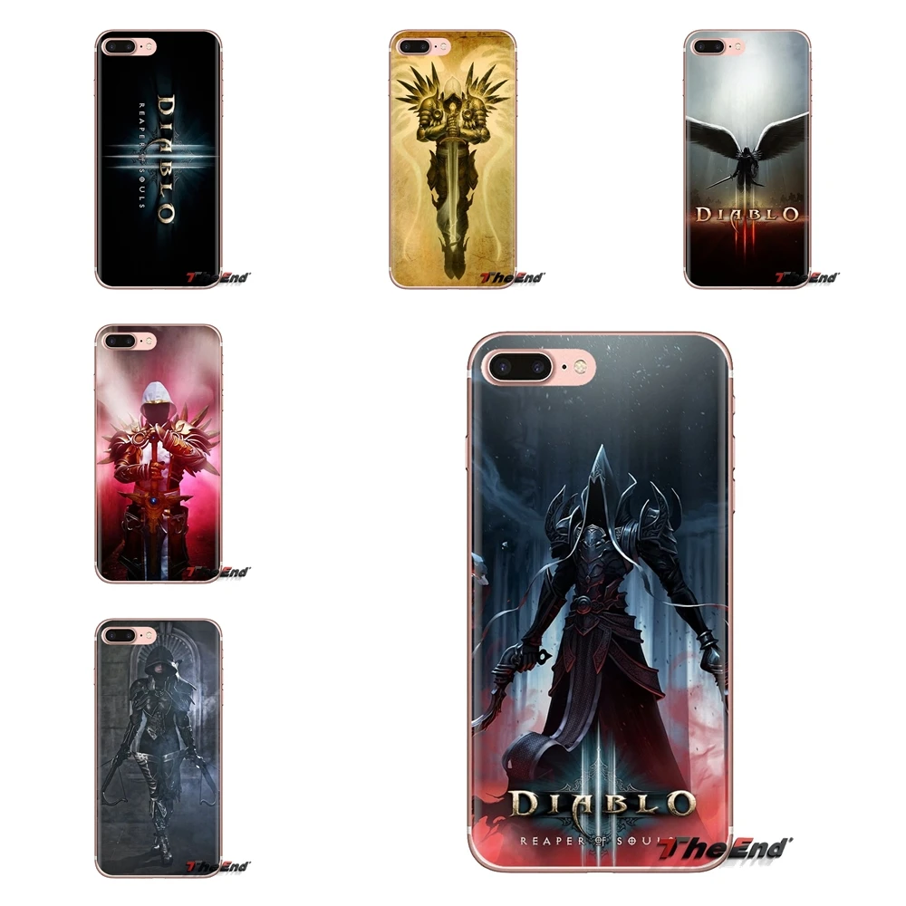 

Diablo 3 Soft Transparent Shell Covers For Xiaomi Mi4 Mi5 Mi5S Mi6 Mi A1 A2 5X 6X 8 9 Lite SE Pro Mi Max Mix 2 3 2S