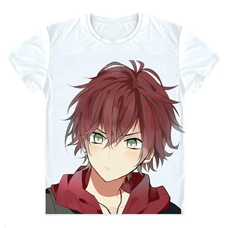 Coolprint аниме рубашка DIABOLIK LOVERS Diaborikku Ravazu футболки с коротким рукавом Komori Yui Sakamaki Kanato Косплей Motivs рубашки - Цвет: Style 4