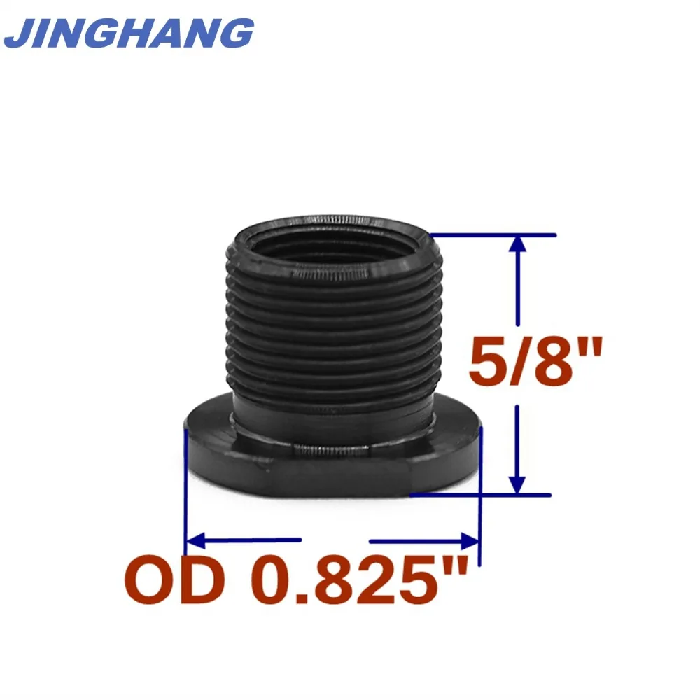 Цилиндрический Резьбовой Адаптер 5,56 к. 308 1/2-28 к 5/8-24, отделка черной окисью, из Китая/США