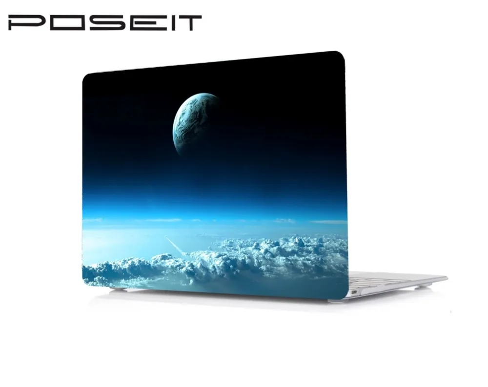

New Laptop Hard Shell Case+Keyboard Cover For Apple Macbook Air Pro Retina Touch Bar 11 11.6 12 13 13.3 15 15.4 inch