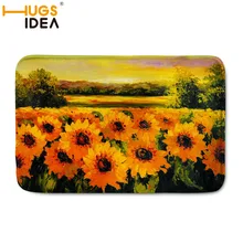 Креативный HUGSIDEA фланелевый ковер прямоугольной формы ванная комната ковер гостиная ковры для спальни противоскользящие маты бытовой коврик 59*40 см