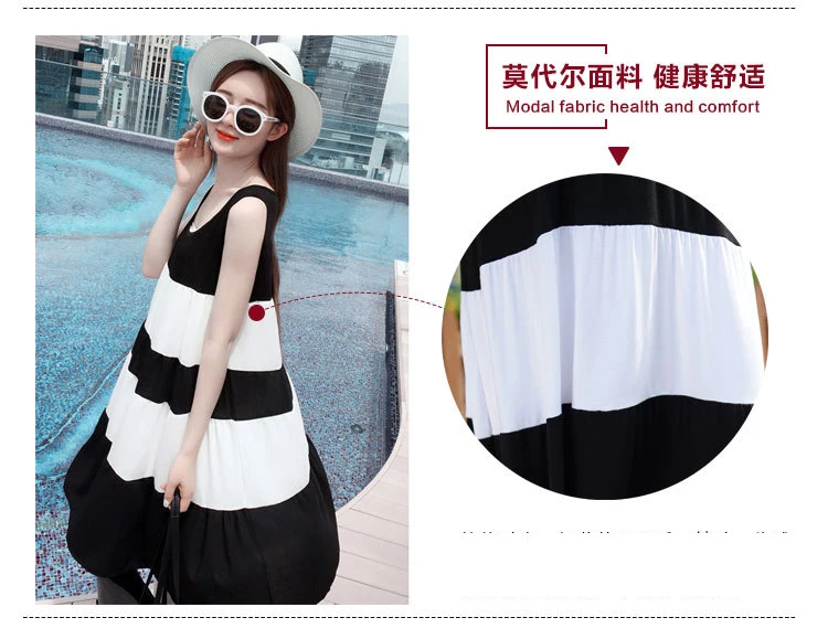 summer stripe maternity clothes maternity dresses pregnancy clothes for Pregnant Women nursing dress Breastfeeding Dresses (15)