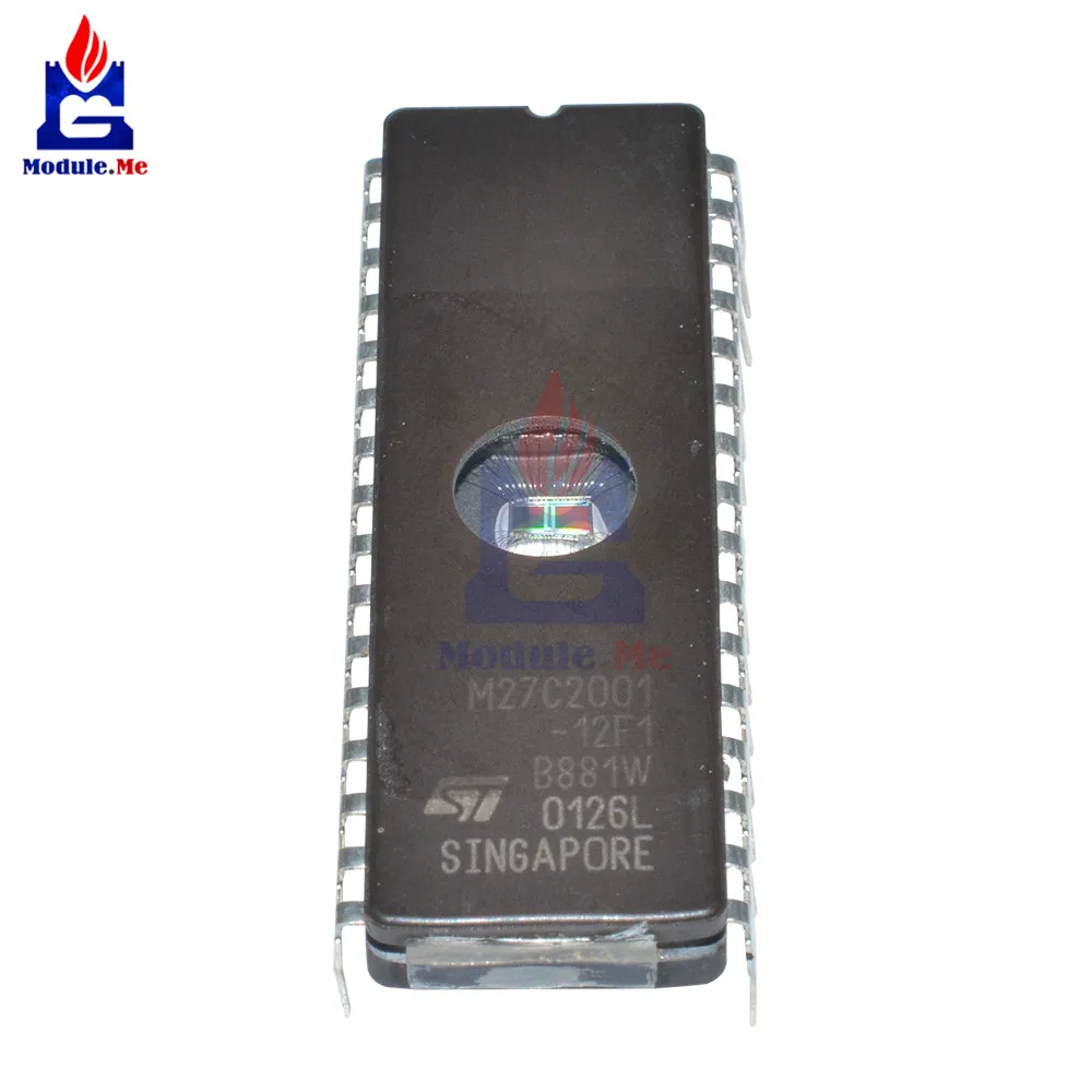 10 шт./партия IC чипы M27C2001-12F1 M27C2001 EPROM UV 2 М бит 32CDIP оригинальная интегральная схема