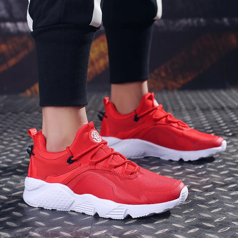 Sapatos 39 Menino Sneakers red Couro Esporte Black grey Dos Casuais Respirável 081 Moda Tênis ~ 2019 white 47 Homem Homens Plataforma De Da xt1wnqaYz