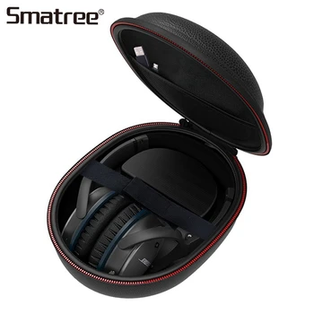 

Smatree Leather Earphone Bags Carry Bag Case for Sony V55 NC6 NC7 Headphones Boxes(Headphone is NOT included)