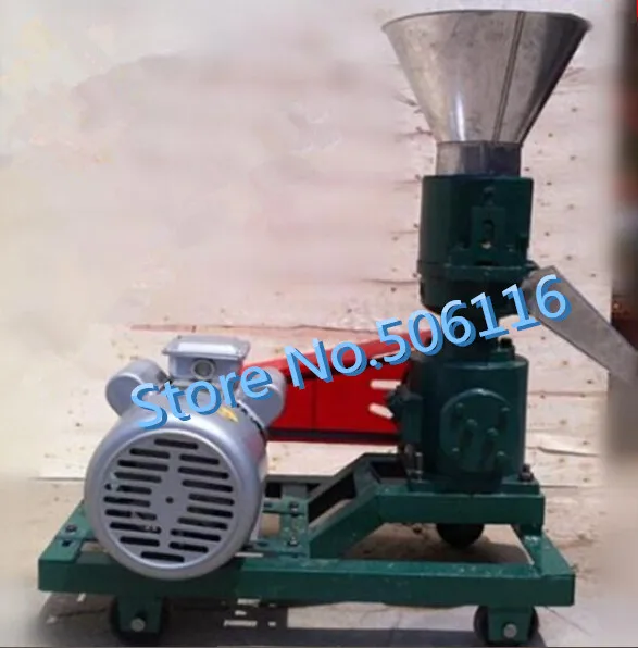 

3KW 120 Model Pellet Machine, Feed Pellet Machine With Motor