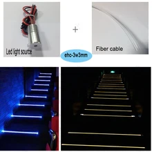 Завод 12 В 3 Вт Светодиодный светильник источник Волоконно-оптический светильник ing кино шаг светильник