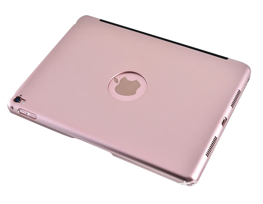 Горячие чехлы из алюминиевого сплава для iPad Air 2 Pro 9,7 дюймов Беспроводная Bluetooth клавиатура чехол подставка раскладушка чехол для планшета с откидной крышкой+ пленка+ ручка
