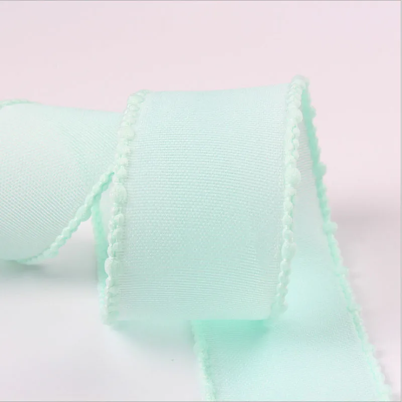 Сетка попкорн двойной губка ленты Высокое качество DIY ткани ручной 25 40 мм " 1-1/2 дюйма