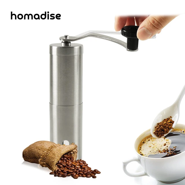Best Offers Homadise Manual Coffee Grinder Stainless Steel Coffee Bean Mill Coffee Machine Portable Hand Burr Grinders Coffee Accessories Best Offers Homadise Manual Coffee Grinder Stainless Steel Coffee Bean Mill Coffee Machine Portable Hand Burr Grinders Coffee Accessories