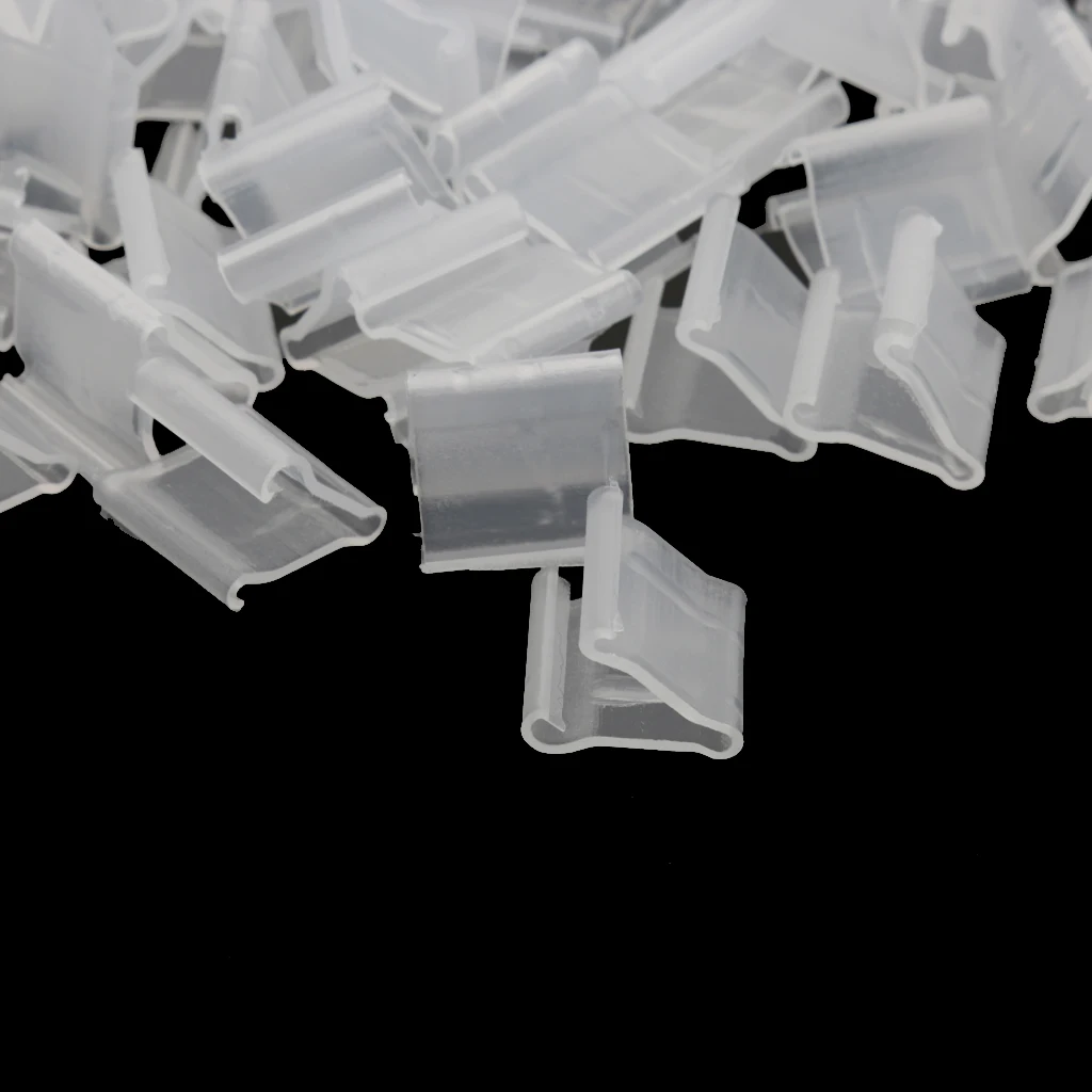 100pcs Auto Tie Balloons Clip For Helium Gas Air Balloons Sealing Quick Easy