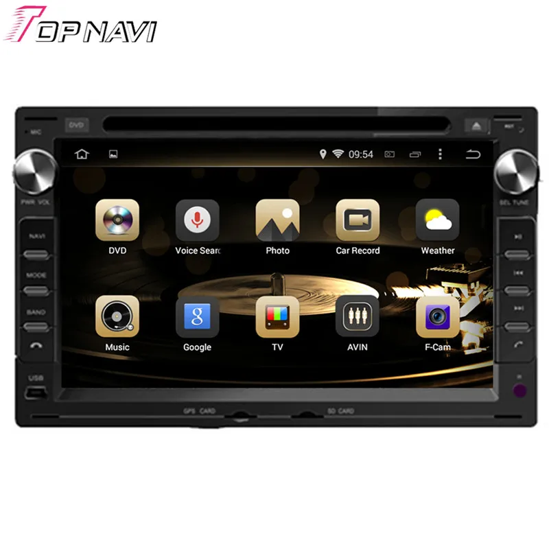 Sale Topnavi 7" Quad Core Android 6.0 Car GPS for VW PASSAT B5/MK5/JETTA/BORA/POLO/MK3/MK4/GOLF MK4/CITI/GOLF/CHICO/SHARAN/T5 1