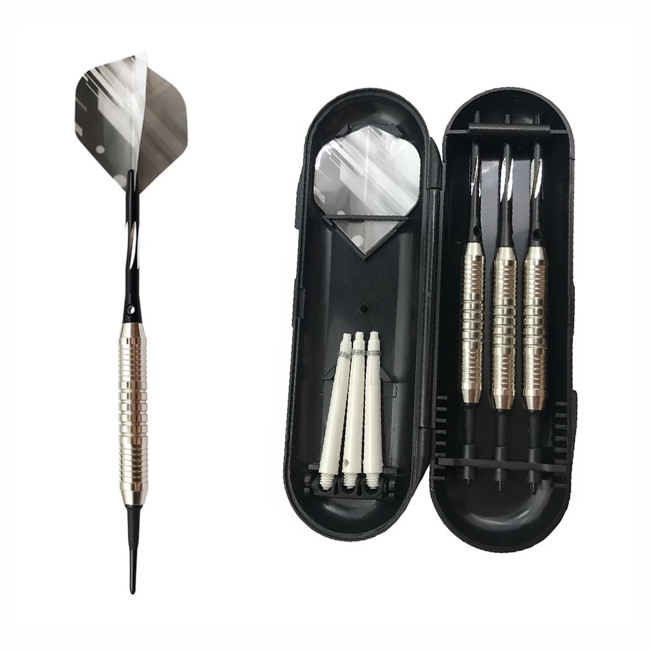 Professional Darts 18g Soft Tip Darts for Electronic Dartboard Game with Aluminum Alloy Shaft 3pcs/set Professional Darts 18g Soft Tip Darts for Electronic Dartboard Game with Aluminum Alloy Shaft 3pcs/set
