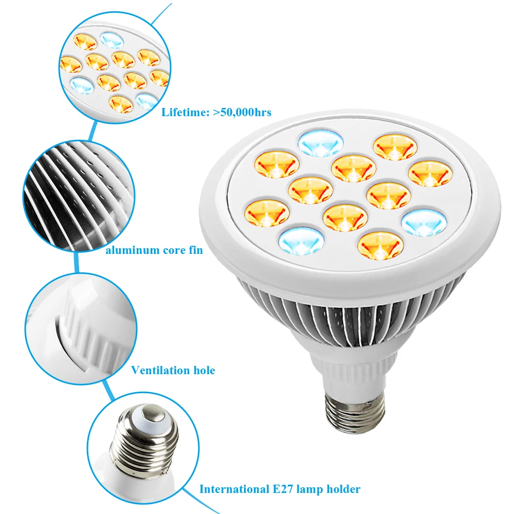 Светодиодные фитолампы полного спектра для выращивания растений|grow lamp|lamp for plantsled