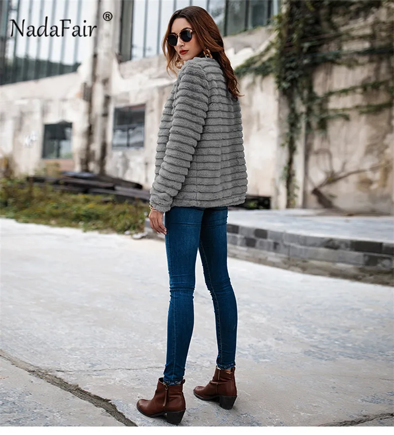 Cardigan faux fur coat07_