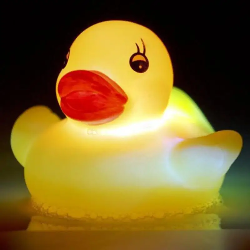 light up duck bath toy