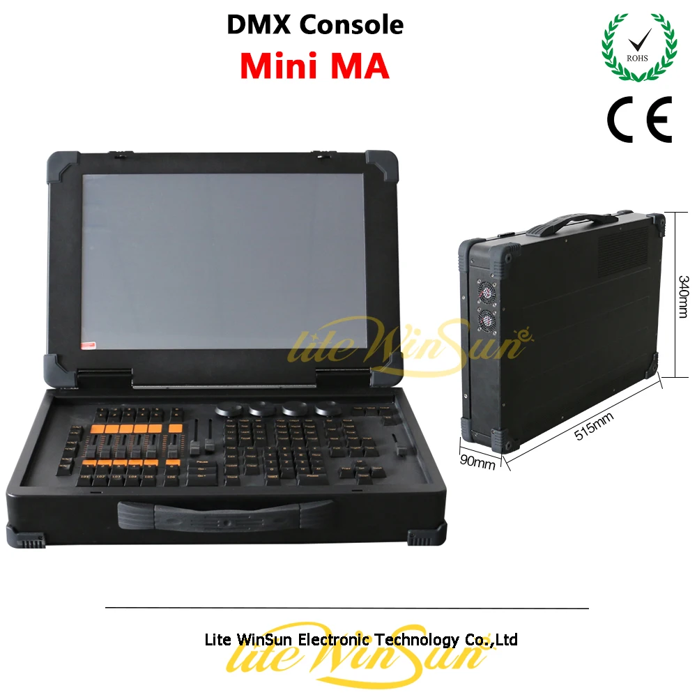 

Litewinsune Mini MA DMX512 Console Mini Controller for Bar DJ Mobil Club Wedding