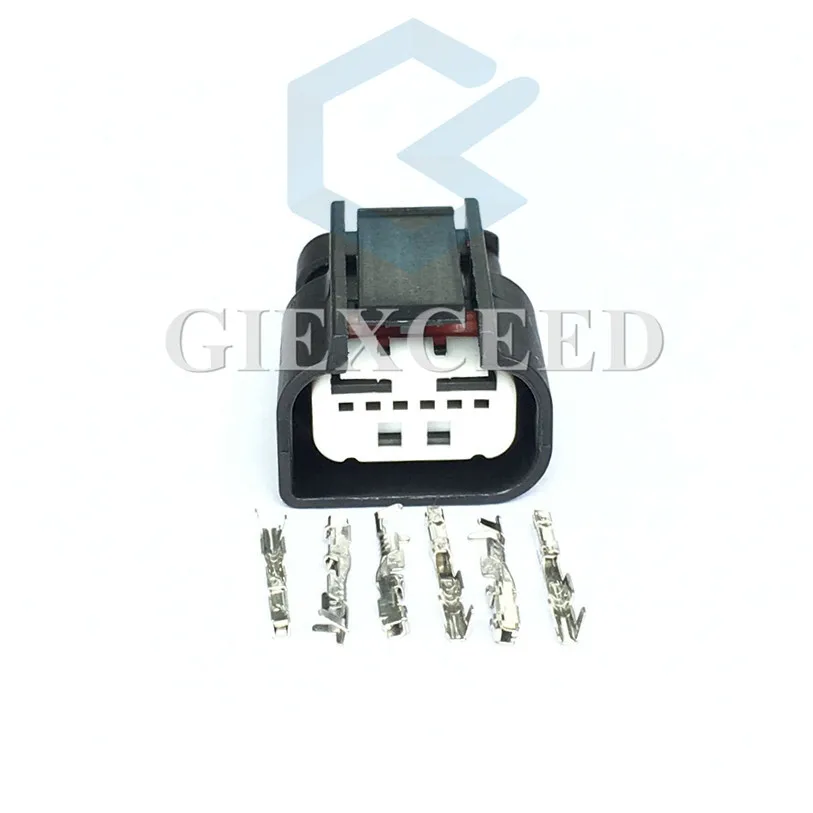 2-Sets-6-Pin-Automotive-Rear-View-Camera-RVC-Plug-Waterproof-Electrical ...