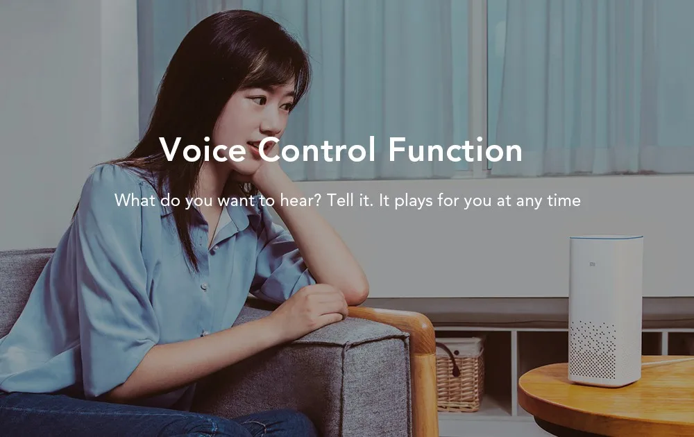 Xiaomi AI динамик WiFi Bluetooth Встроенный аудио содержимое Голосовое управление прослушивание и ответ история музыкальный плеер умный динамик