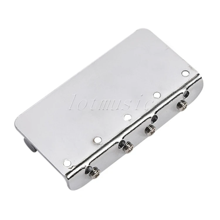 2 комплекта хромированных винтажных 4 струнных басов Hardtail Bridge для запасные части