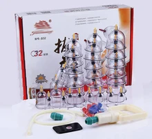 Body Health Care Vacuum Cupping Device Ventosas de Succion Masajes 32 Tank Magnetic Therapy Devices Suction cup