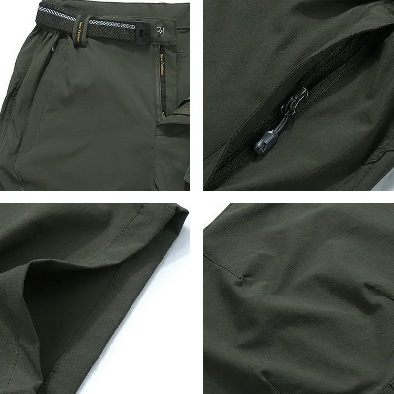 Stretch Hiking Pants Mens Outdoor Sports Breathable Mountain Trekking Fishing Cycling Waterproof Quick Dry Trousers PN12 hiking pants
