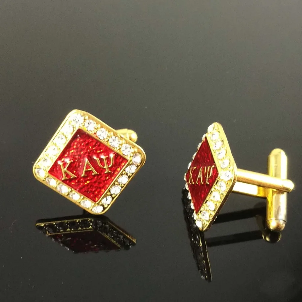 

BestBeyou Drop shipping Kappaa Alpha Psi Fraternity KAP Cufflinks