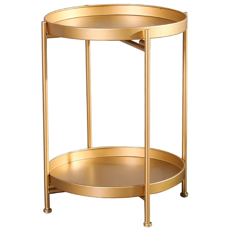 

Nordic brief iron living room tables coffee side tables furniture corner cabinets living room round modern tea tables