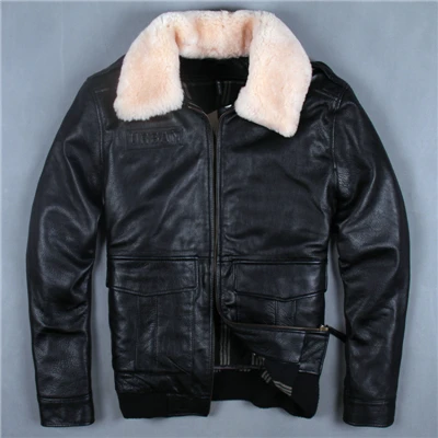 air-force-flight-suit-G1-pilot-thick-warm-leather-jacket-genuine-cow-leather-clothing-thickening-cowhide