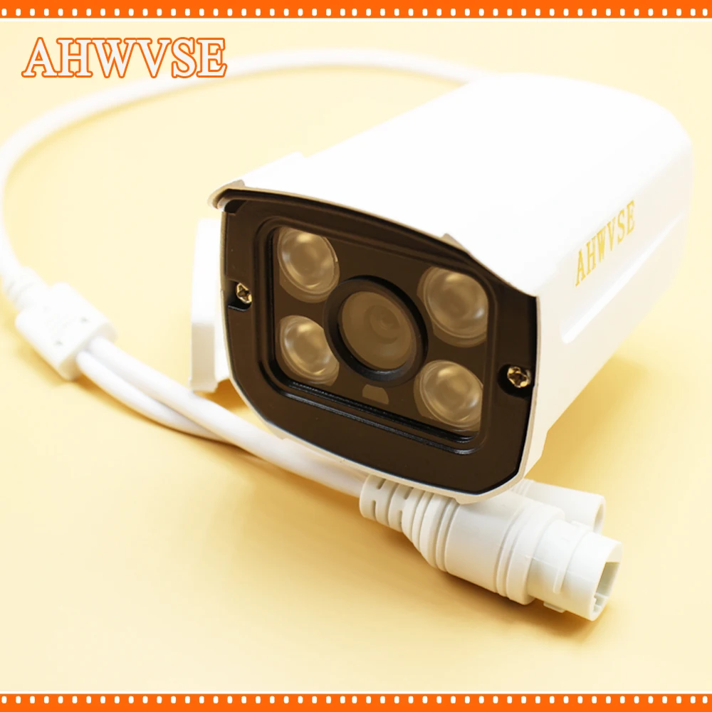 

AHWVSE POE 1080P 2MP Bullet IP Camera Outdoor Security CCTV 48V PoE Optional P2P H.264 Motion Detection ONVIF