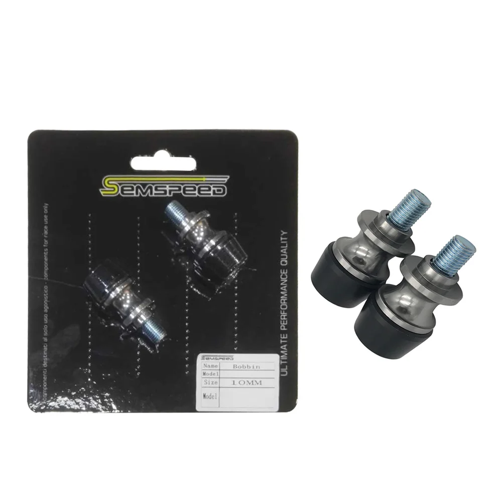 Aluminum Black 2pcs M8 X1.5 Motorcycle Swing arm Sliders Spools CNC Swing Arm Stand Screw for Ducati Triumph Z900 Z800 10R/6R S1000RR CBR1000RR/250R/600RR/900RR Aluminum Black 2pcs M8 X1.5 Motorcycle Swing arm Sliders Spools CNC Swing Arm Stand Screw for Ducati Triumph Z900 Z800 10R/6R S1000RR CBR1000RR/250R/600RR/900RR