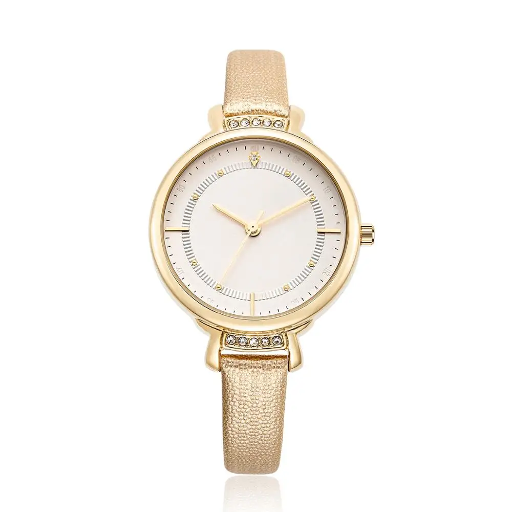 

Fashion brand women brand watches quartz casual leather strap wristwatches lady cocks