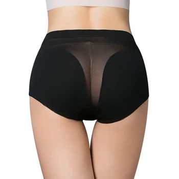 

New Pattern Women's Panties High Waist Pure Cotton Sexy Briefs Underpants Hollow Out Solid Color Breathable Underwear