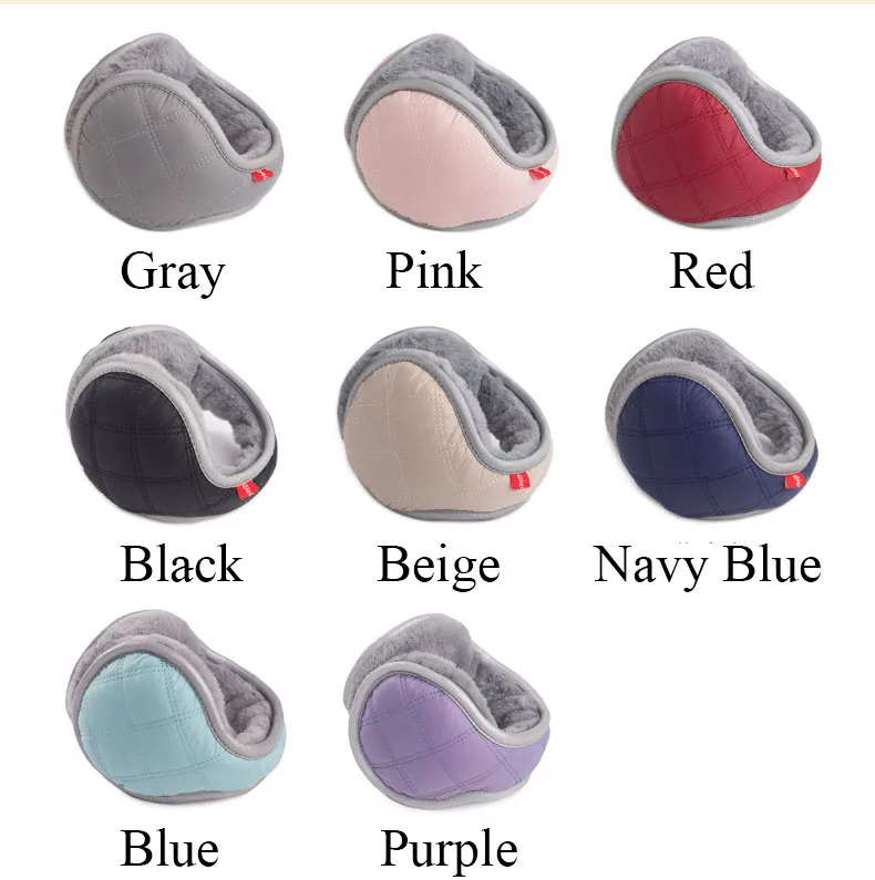 

Ear Muffs Cover Muffs Warm Winter Accessories for Women Men Waterproof Down Cloth Luminous Ear Warmer Warm Plush Earmuffs