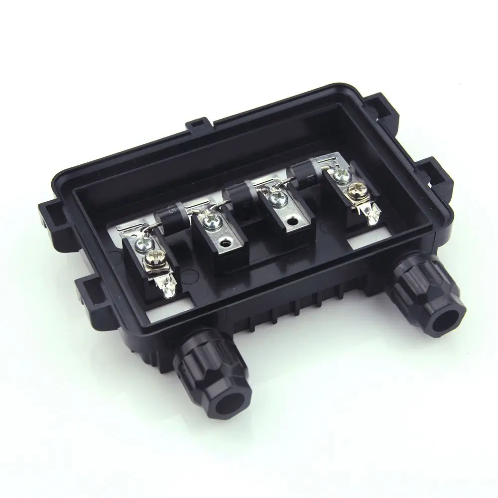 

5 Pcs 100W-180W PV Solar Junction Box for Solar Panel Waterproof IP65 4 Way Good Quality
