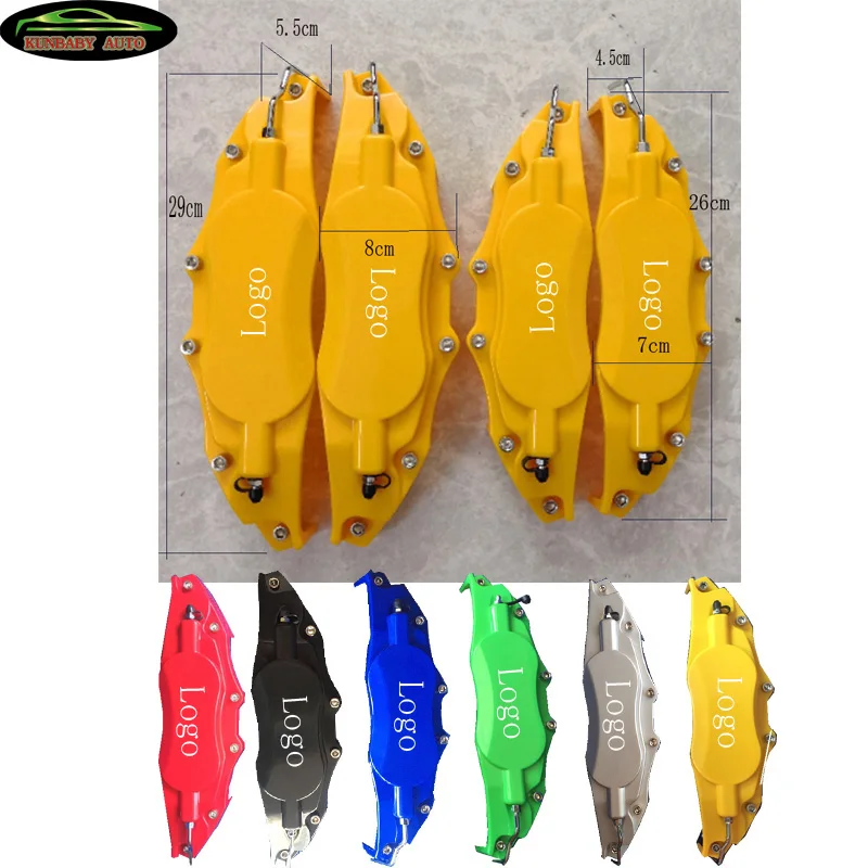 

KUNBABY ABS Plastic Brake Caliper Cover Model 10 With S line Logo Car Styling Decoration For Audi 18" And Greater